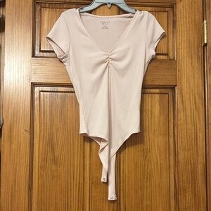 American Eagle Outfitters Neutral Pink Women's Bodysuit